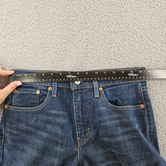 Levis 512 Jeans Mens 30x30 Blue Slim Taper Stretch Flex Denim Medium Wash Pants - Picture 7 of 16